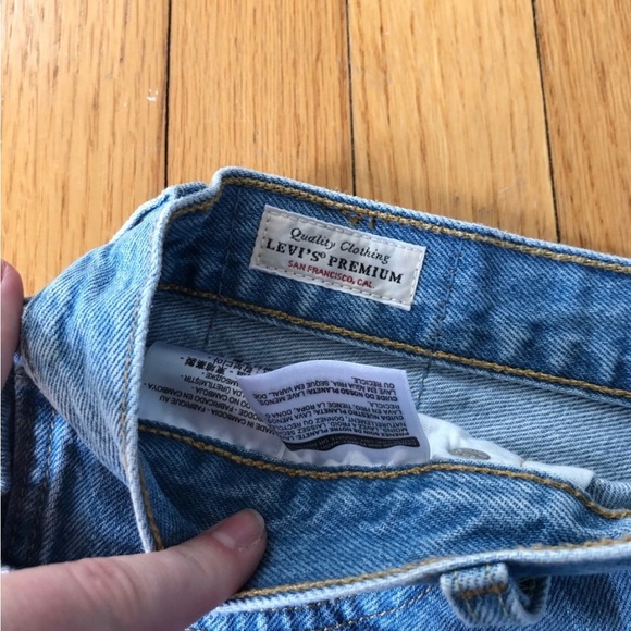 Levi’s 501 Denim Shorts Size 31 - Picture 5 of 7